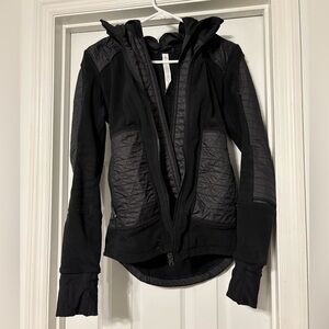 Lululemon Black Athletic Jacket. Size: 6